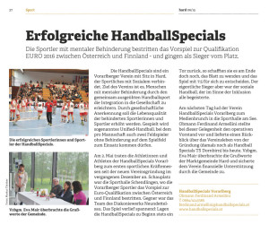 Gemeindeblatt Hard Juni 2015